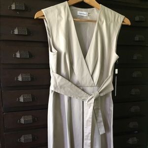 Calvin Klein Safari Khaki Dress